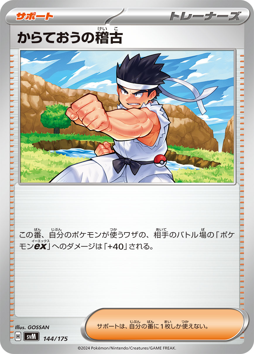 からておうの稽古